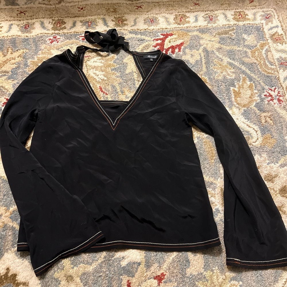 Elegant Black Women's Top